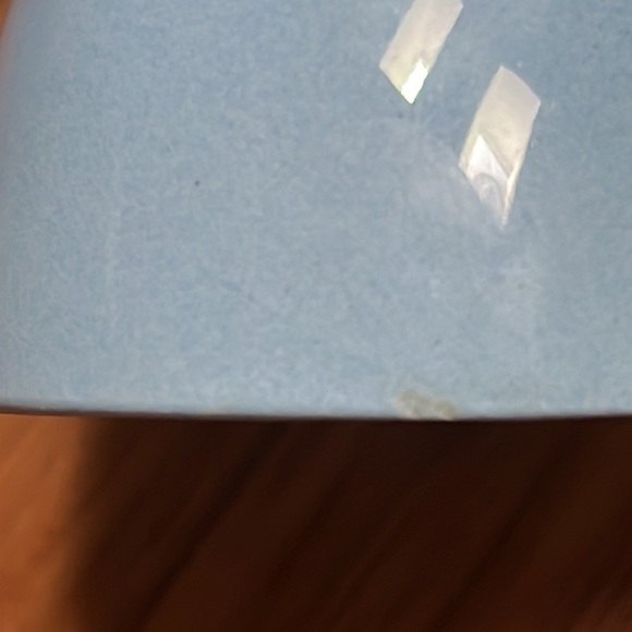 Vintage Homer Laughlin Kraft Blue Double Egg Cup Depression Era, Hard-to-Find - Picture 7 of 7